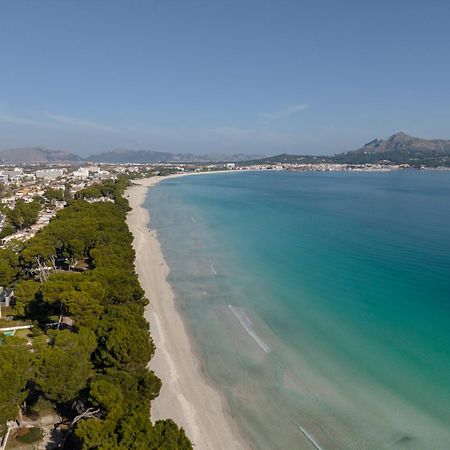 Villa Pam Beach House Playa De Muro - 200M To Beach With Hot Tub 阿尔库迪亚 外观 照片