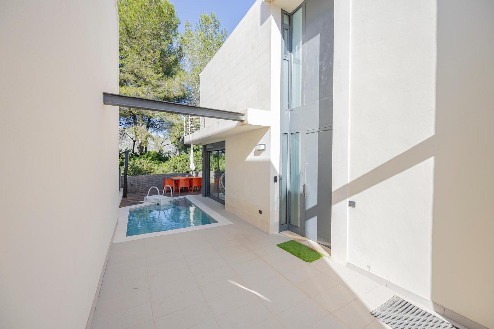 Villa Pam Beach House Playa De Muro - 200M To Beach With Hot Tub 阿尔库迪亚 外观 照片