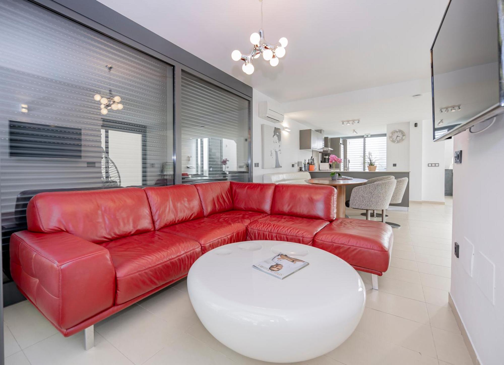 Villa Pam Beach House Playa De Muro - 200M To Beach With Hot Tub 阿尔库迪亚 外观 照片